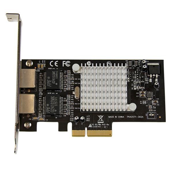 2 Port PCIe (x4) GbE Network Card - Intel Chipset