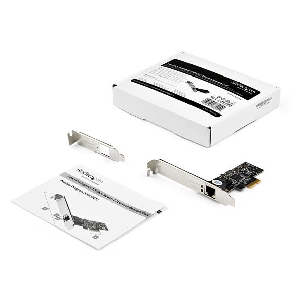 1 Port 2.5Gbps 2.5GBASE-T PCIe Network Card