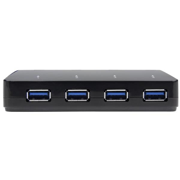 4-Port USB 3.0 Hub plus Dedicated Charging Port - 1 x 2.4A Port