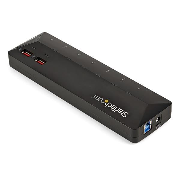 7-Port USB 3.0 Hub plus Dedicated Charging Ports - 2 x 2.4A Ports