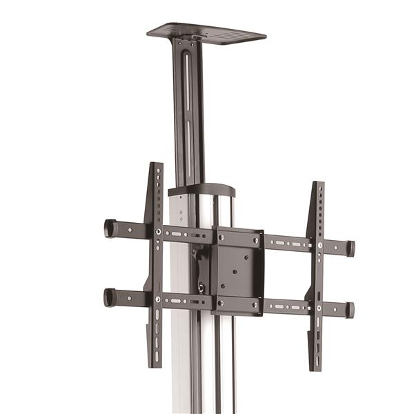 TV Cart - For 32" to 70" TVs - One-Touch Height Adjustment