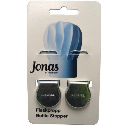 Bottle Stopper- Jonas Metal 2 Pce