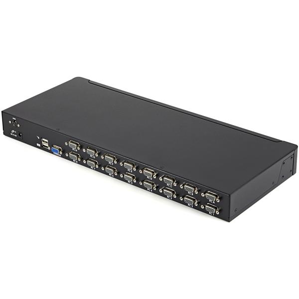 16 Port 1U Rackmount USB KVM Switch Kit with OSD and Cables