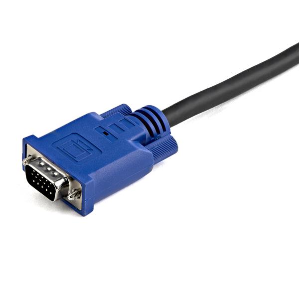 3m (10 ft) Ultra Thin USB VGA 2-in-1 KVM Cable
