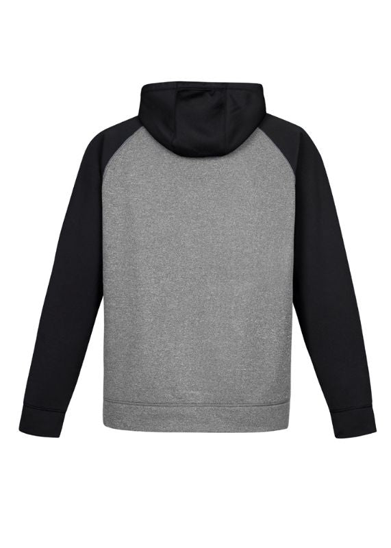 Hype Unisex Two Tone Hoodie - Grey Marle/Black (2XL)