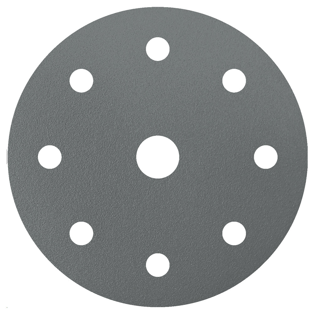 SANDWOX 235 GREY ZIRCONIA FILM DISC P80 125MM 9 HOLE 50PC