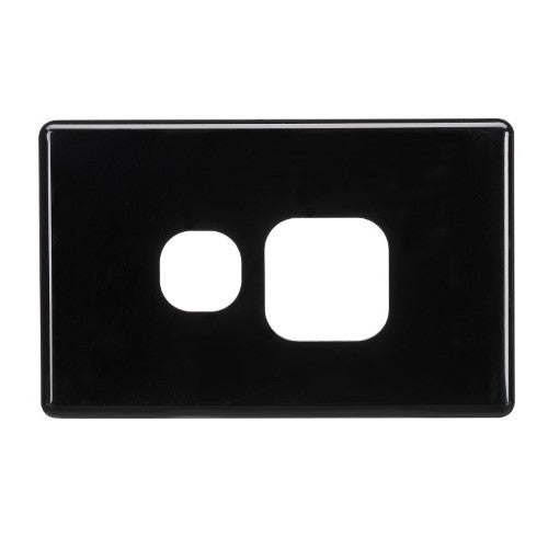 SINGLE GPO FASCIA WHITE FRONT COVER ONLY (10) - PROJECTA