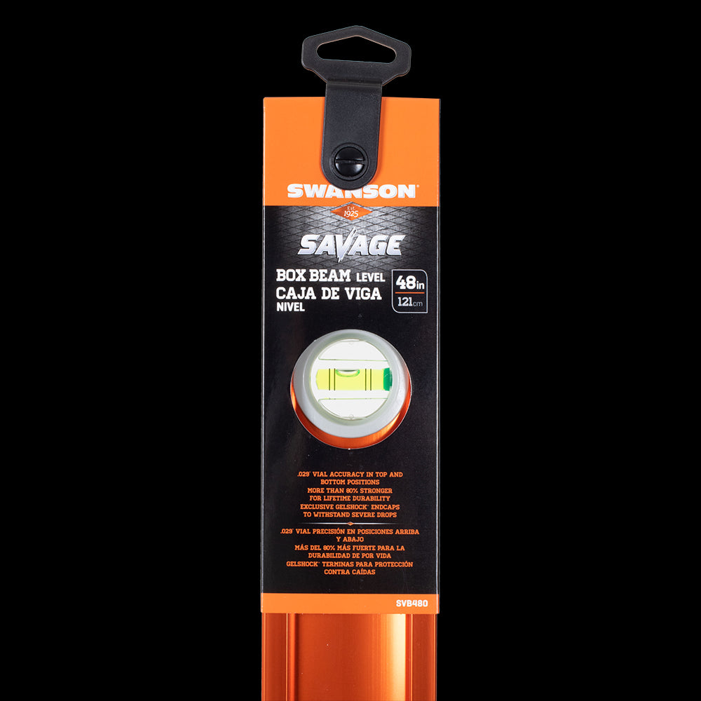 SWANSON 1200mm Savage™ Box Beam Level