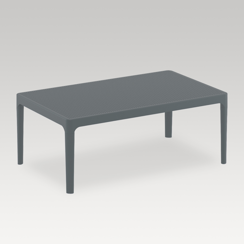 Lounge Table - Sky 100cm (Dark Grey)