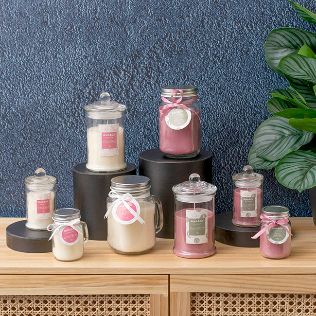 Scented Bonnie Jar Candle Vanilla & Tuberose 90g