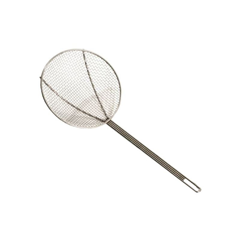 ROUND SKIMMER - WIRE MESH CHROME (23CM)