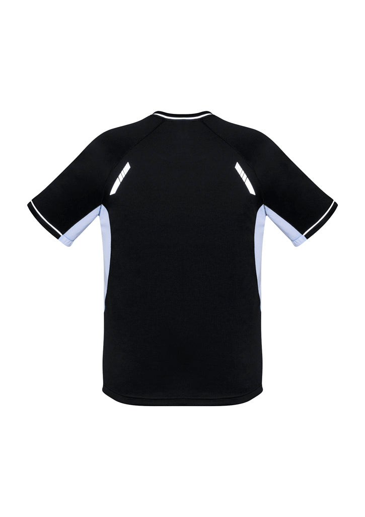Renegade Mens Short Sleeve Tee - Black/White/Silver