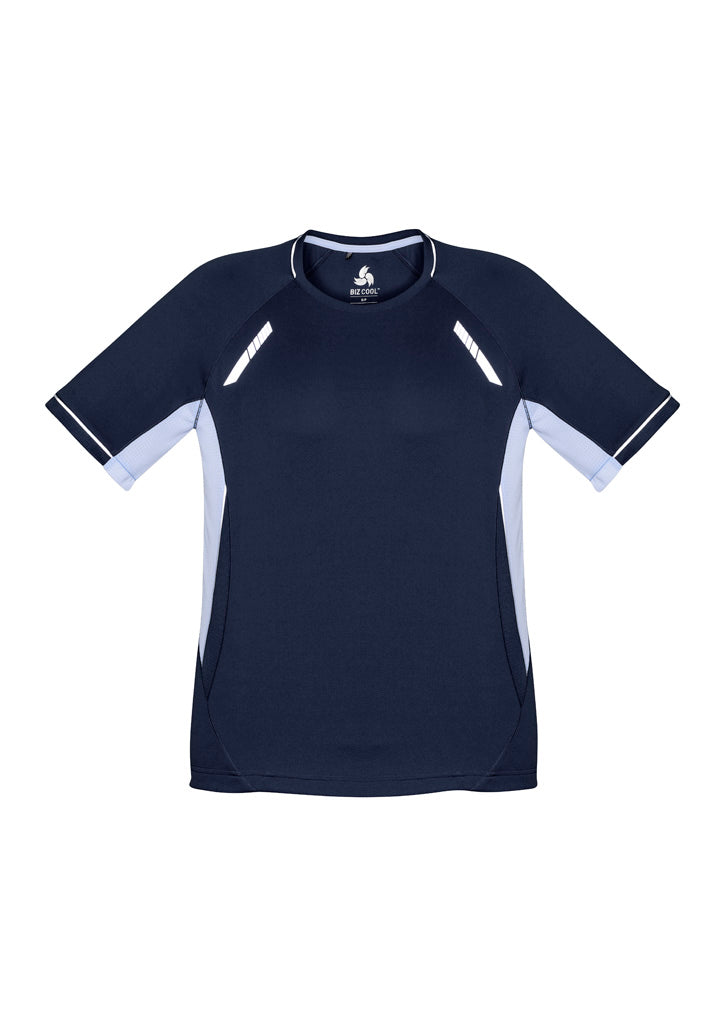 Renegade Mens Short Sleeve Tee - Navy/White/Silver