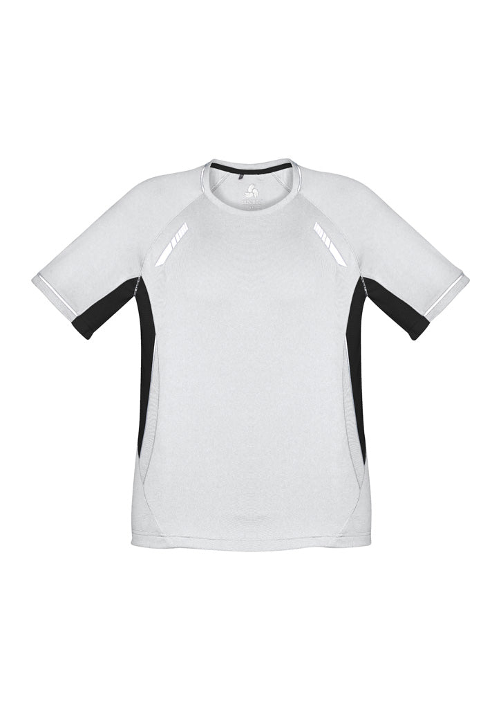 Renegade Mens Short Sleeve Tee - White/Black/Silver