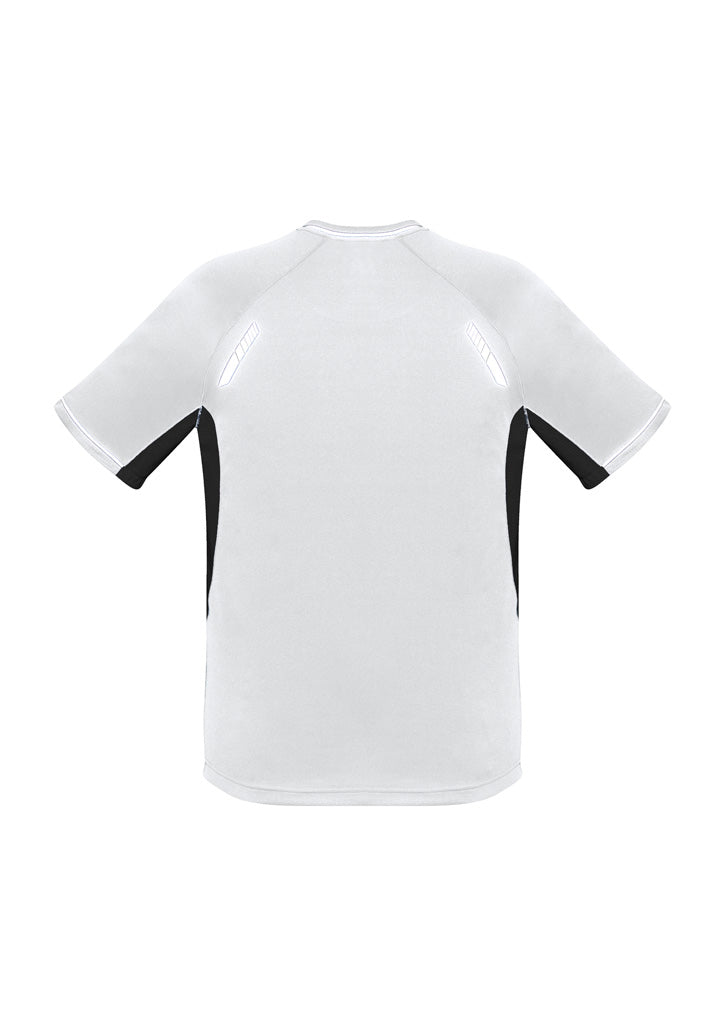 Renegade Mens Short Sleeve Tee - White/Black/Silver