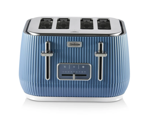 4 SLICE TOASTER - Sunbeam RADIANCE (BLUE)