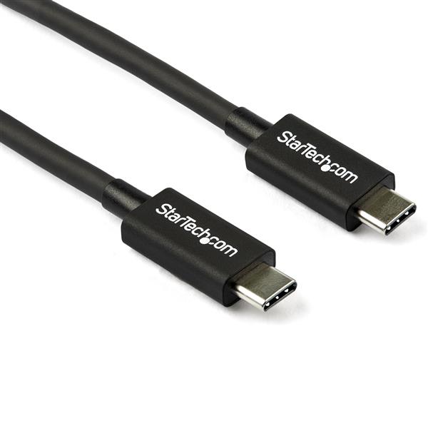0.8m / 2.7' Thunderbolt 3 to Thunderbolt 3 Cable - 40Gbps