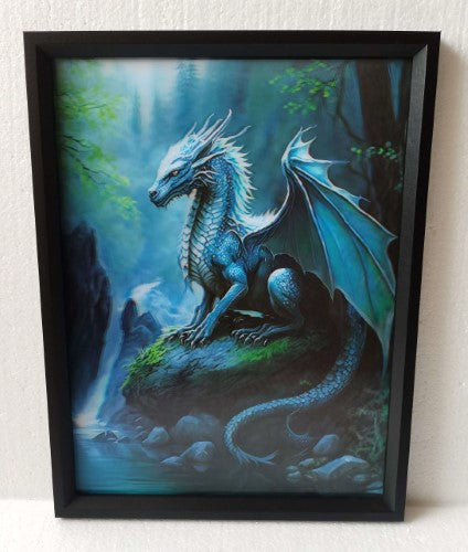 Wall Art - 3D Dragon (30 x 40cm)