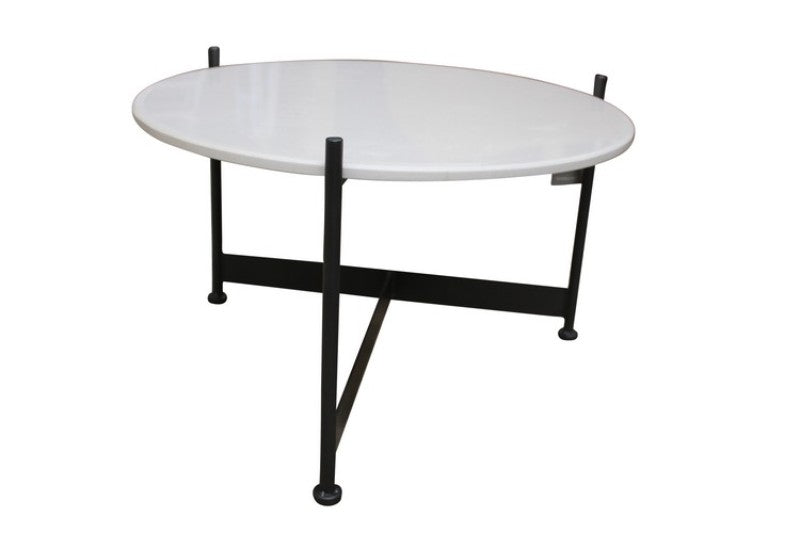 Coffee Table With Marble Top (60cm)