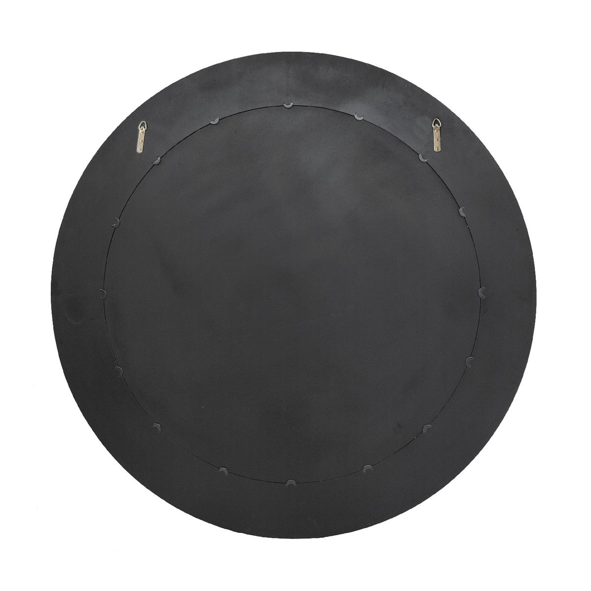 ROUND MIRROR - VENEER/MDF WALNUT (1.52m x 1.52m x 5.5cm)