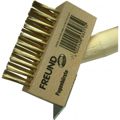 Paving Stone Weeding Tool Scraper &Wire Brush L.H.
