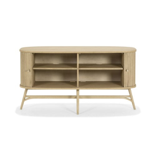 SIDE BOARD WITH SLIDING DOORS - NORDIC OAK (1.4m)