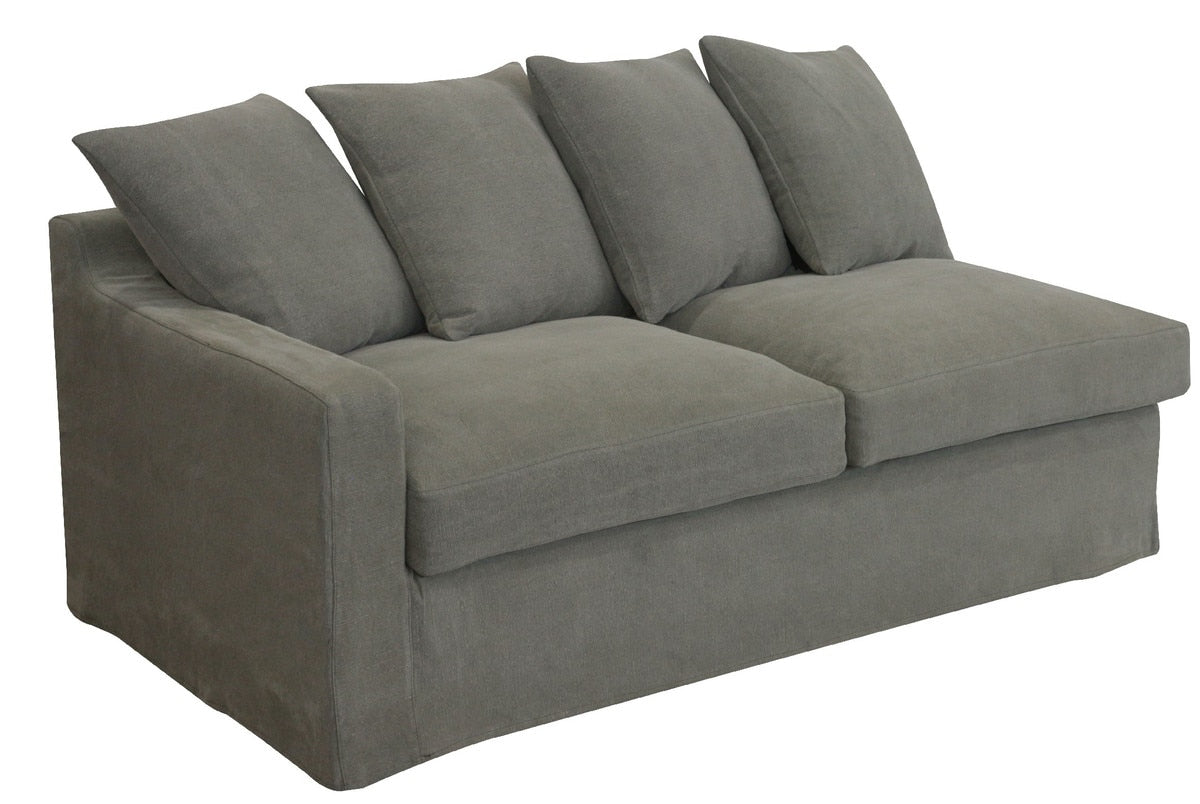 LEFT 2 SEATER - LUCCA OLIVE (1.67m x 73cm x 67cm)
