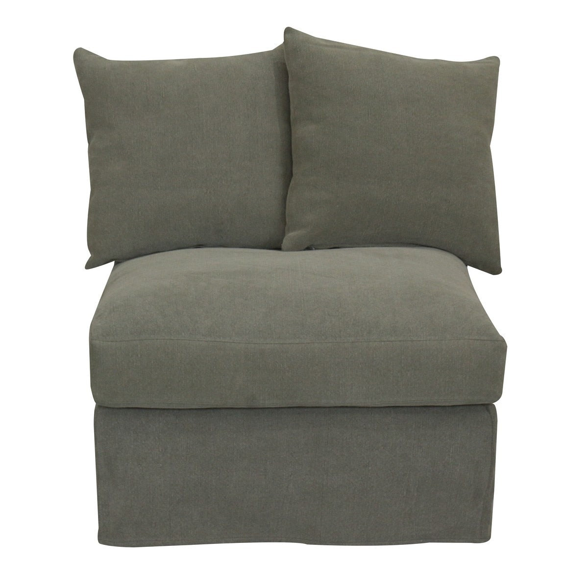LUCCA 1 SEATER  - OLIVE (76 x 73 x 67cm)