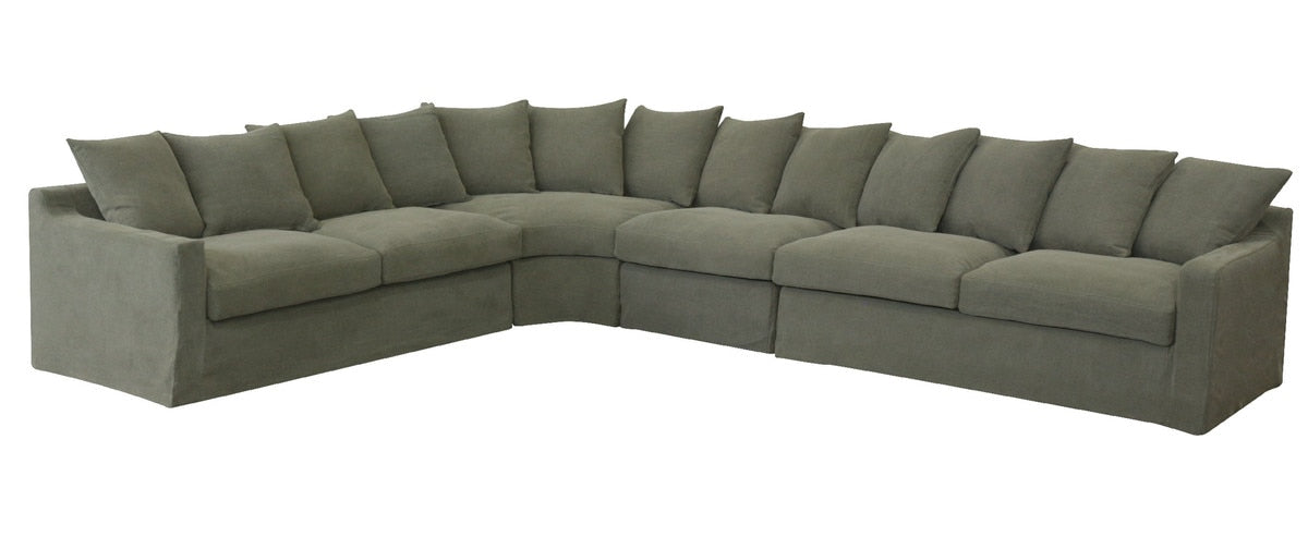 LUCCA 1 SEATER  - OLIVE (76 x 73 x 67cm)