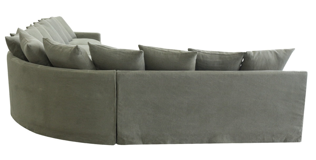 LUCCA 1 SEATER  - OLIVE (76 x 73 x 67cm)