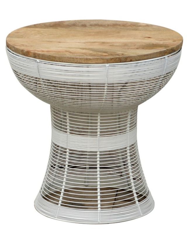 Side Table - Jali Design (51cm)