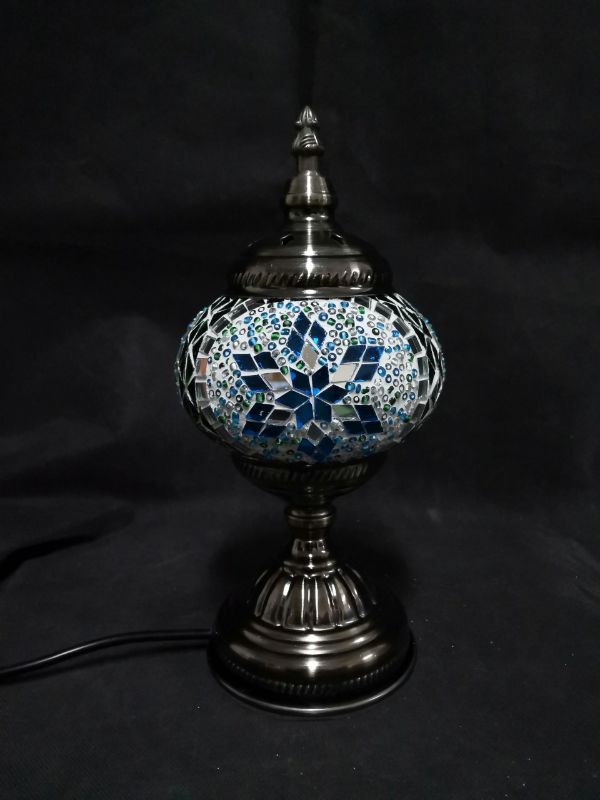 Turkish Mosaic Lamp (Blue)