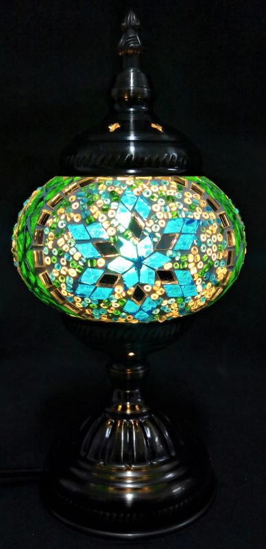 Turkish Mosaic Lamp (Blue)