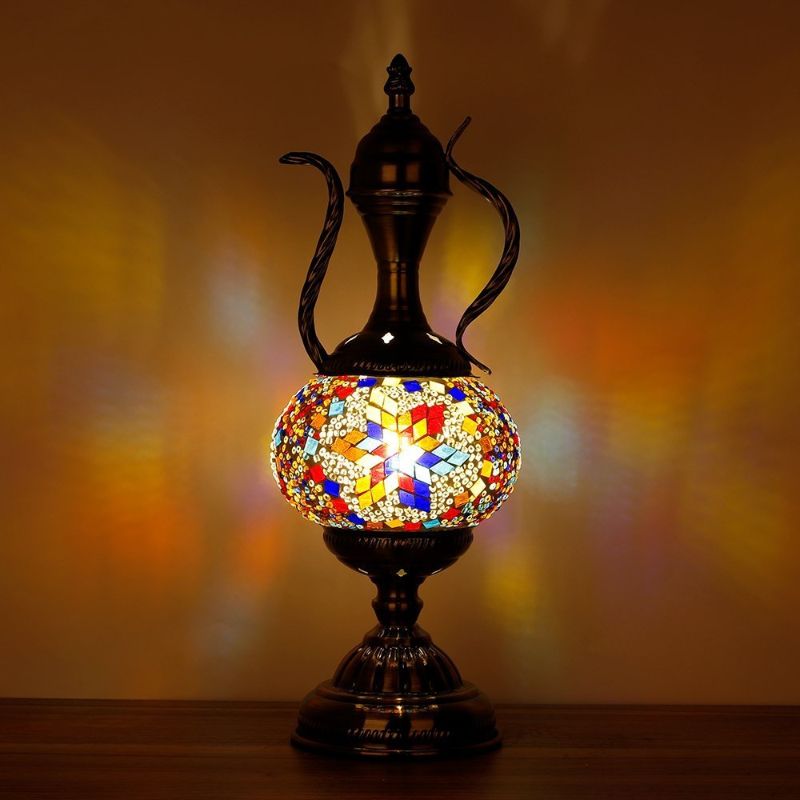 Mosaic Lamp 1 - Teapot Shaped (37cm)