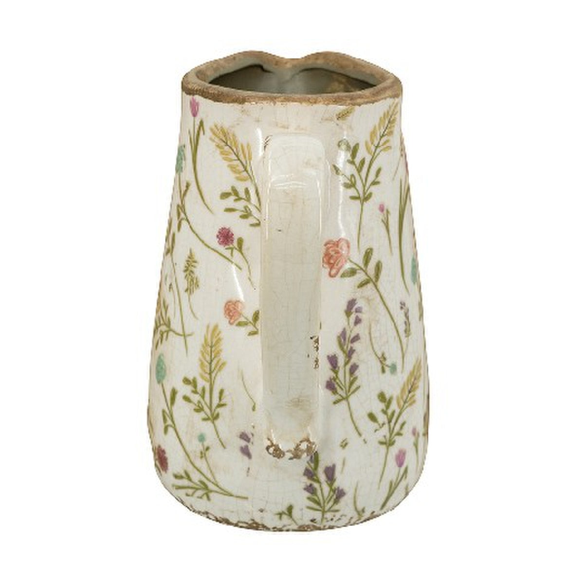 FLOWER PITCHER VASE (16 x 11.5 x 18cm)