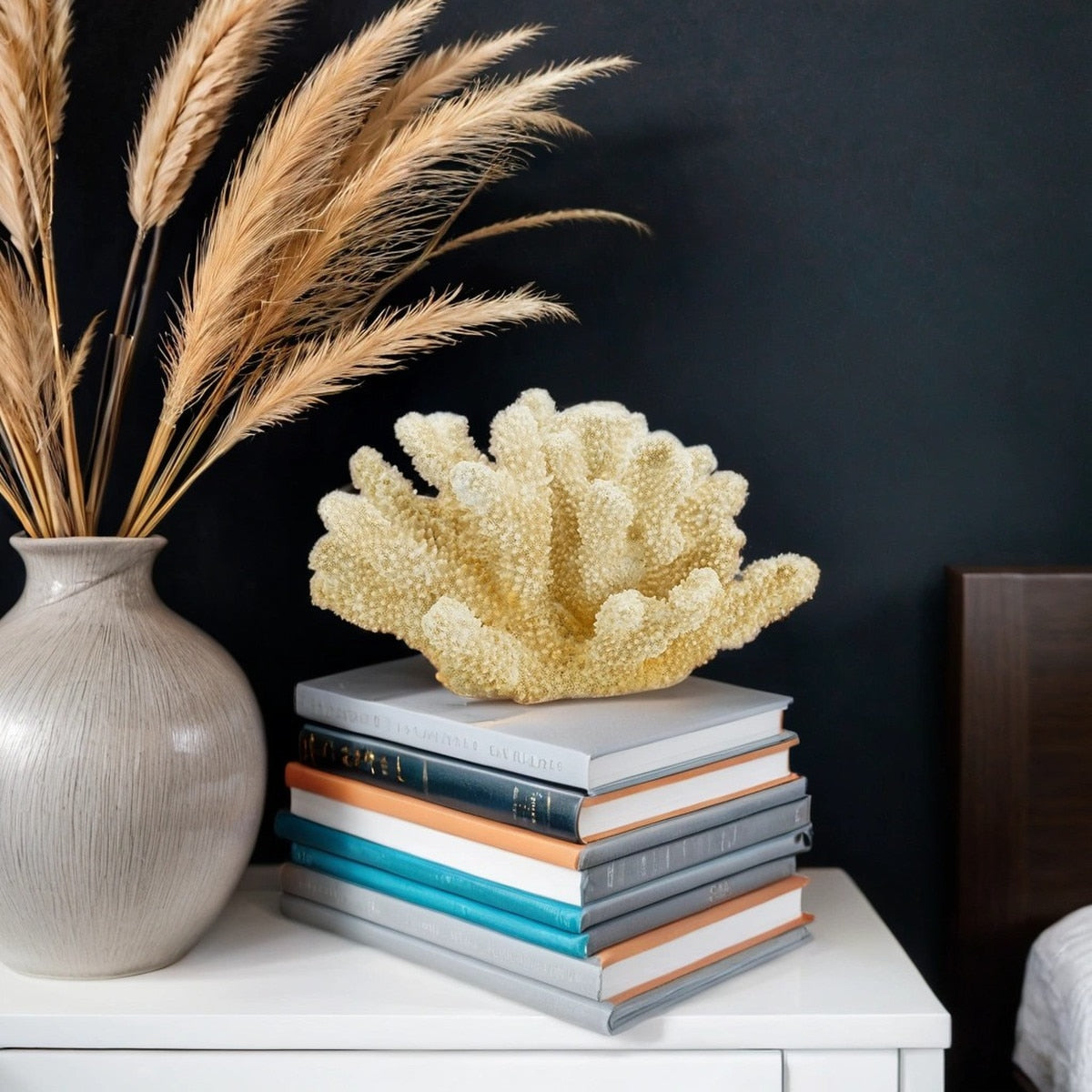 FAUX CORAL - NATURAL (22 x 17 x 14cm)