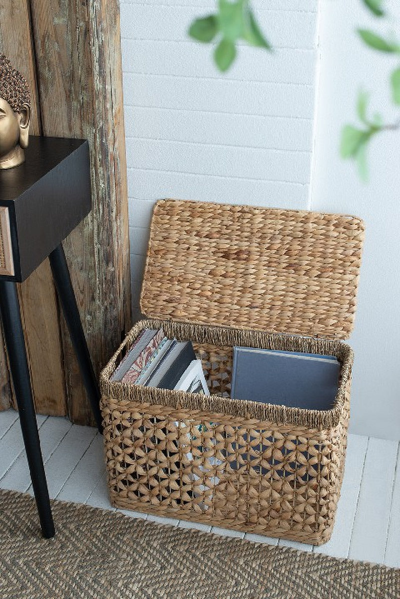 BASKETS - WATER HYACINTH Natural (SET OF 4)