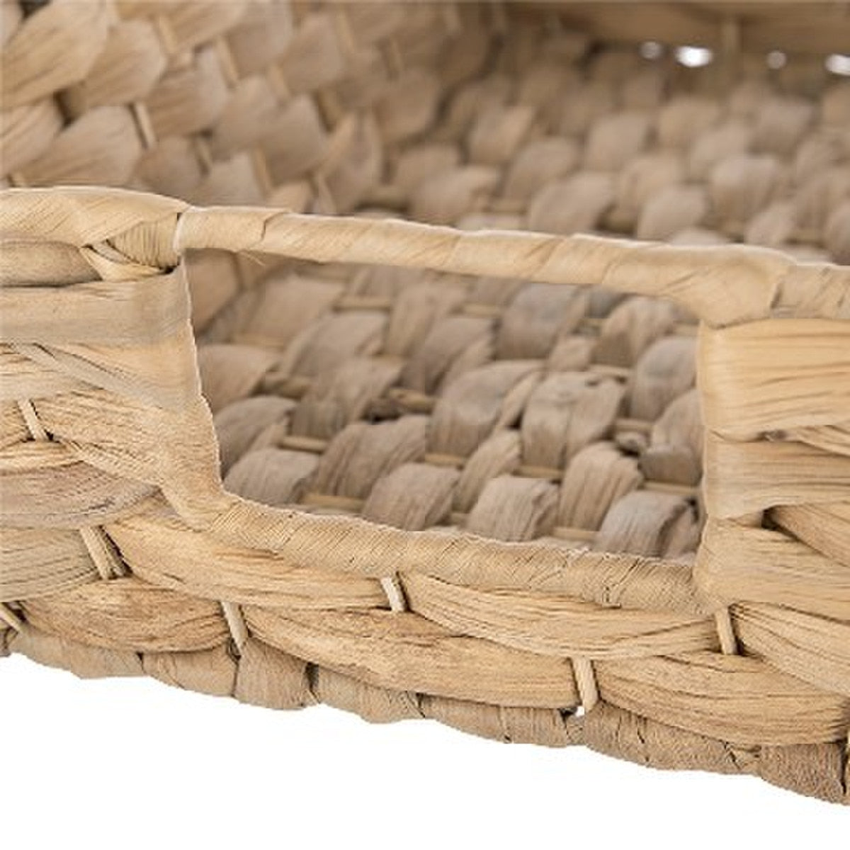 TRAYS - WATER HYACINTH Natural (SET of 3)