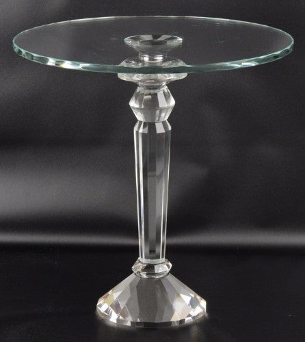 Tall Crystal Cake Stand