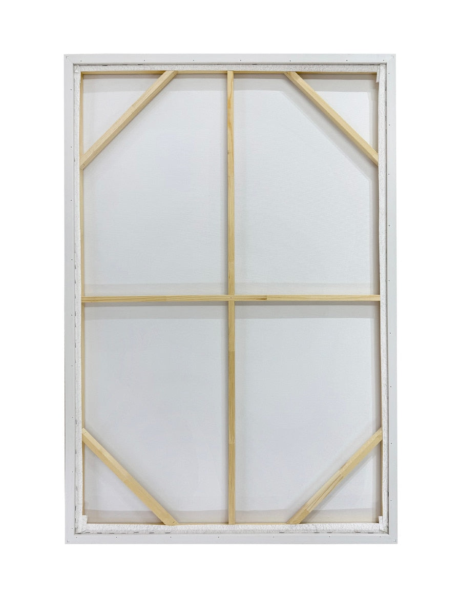FRAMED CANVAS - Brown 80% HANDPAINTING (80 x 1.2m)