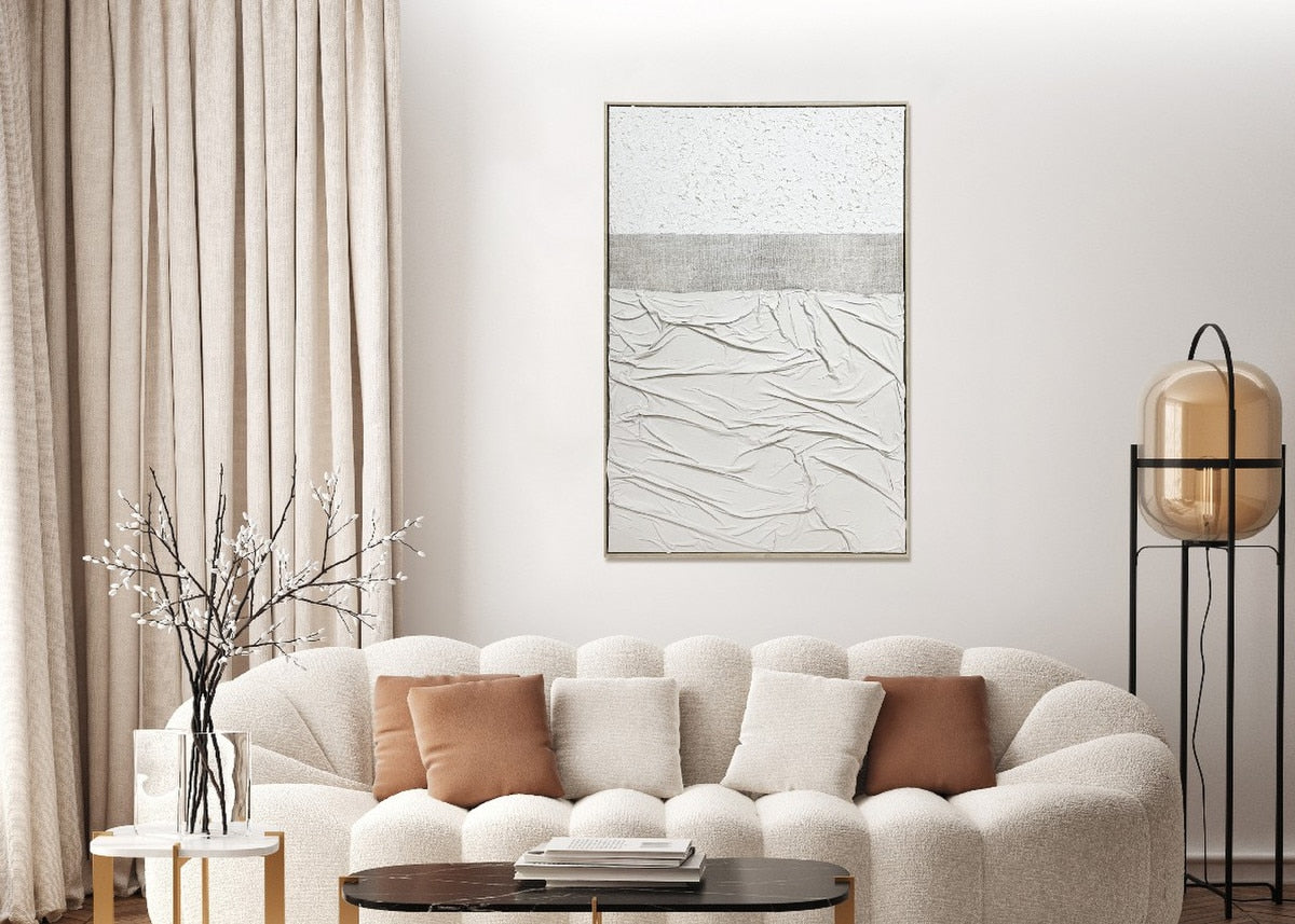 FRAMED CANVAS - ARTISANAL DETAIL 100% HANDPAINTING (80 x 1.2m)