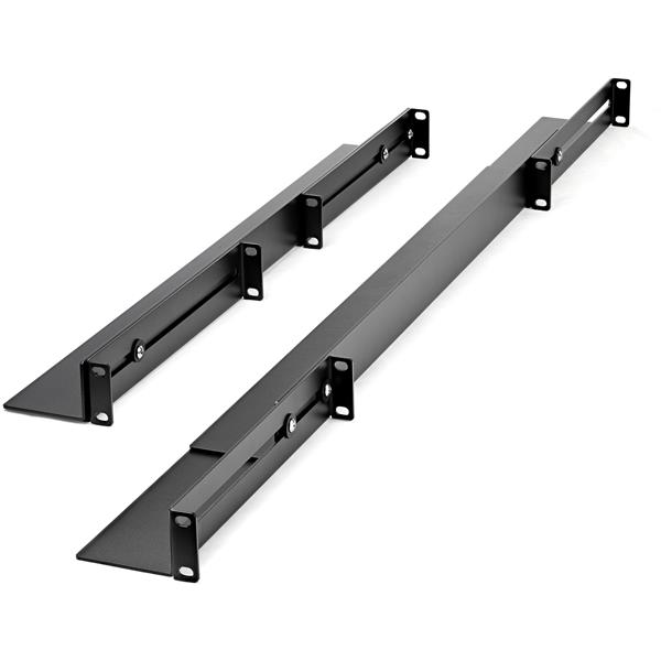 1U Server Rack Rails with Adjustable Mounting Depth - 4 post