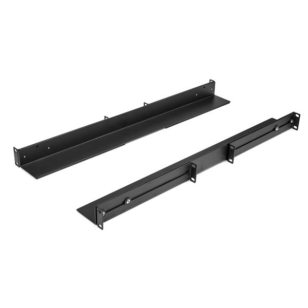 1U Server Rack Rails with Adjustable Mounting Depth - 4 post
