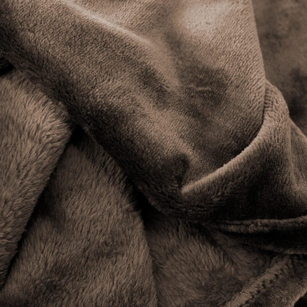 Ultraplush Blanket Chocolate Single