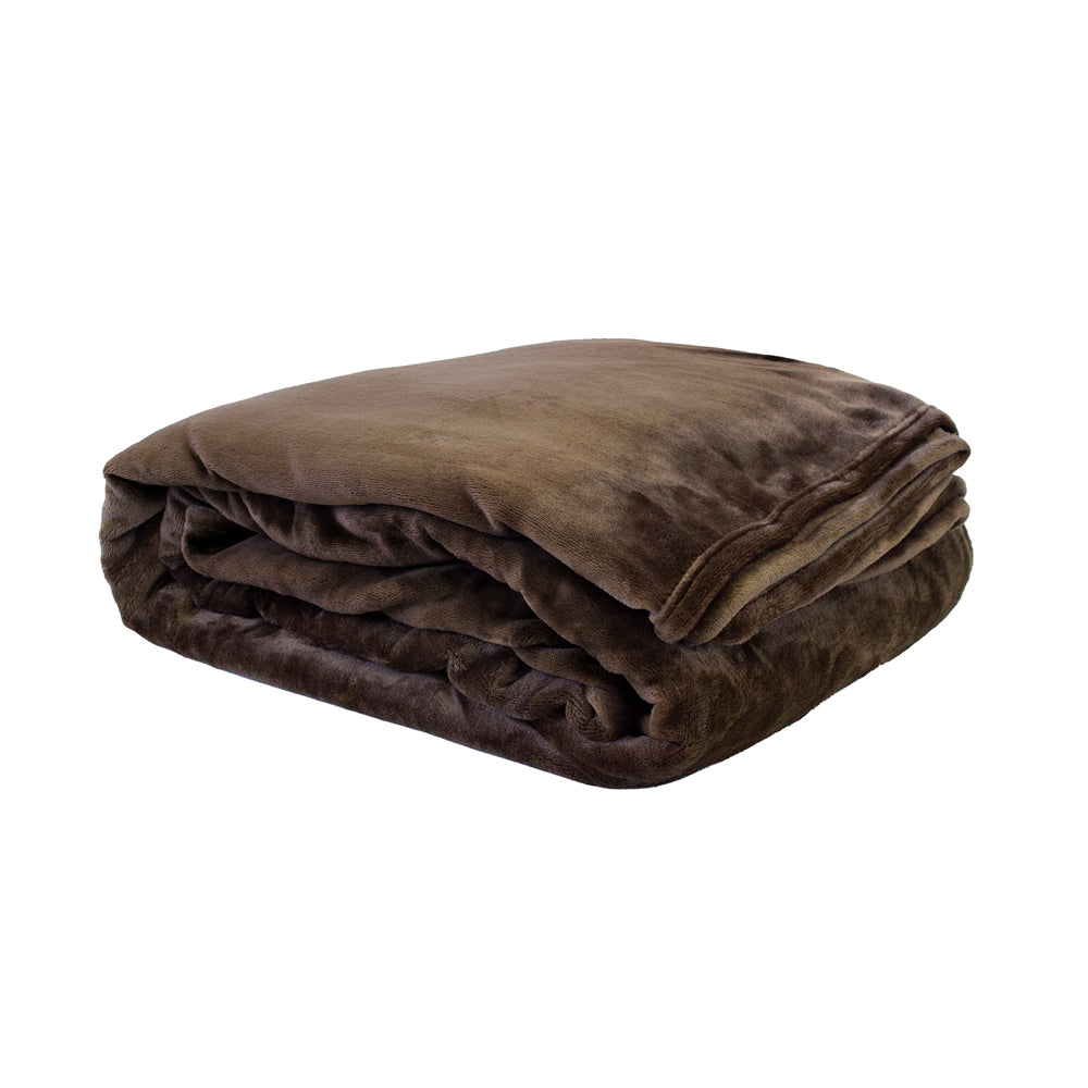 Ultraplush Blanket Chocolate Super King