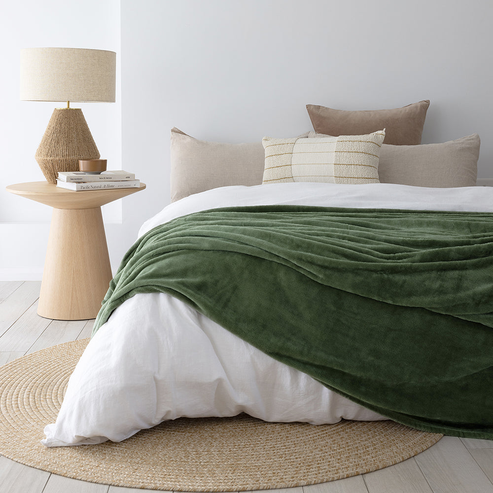 Ultraplush Blanket Moss Super King