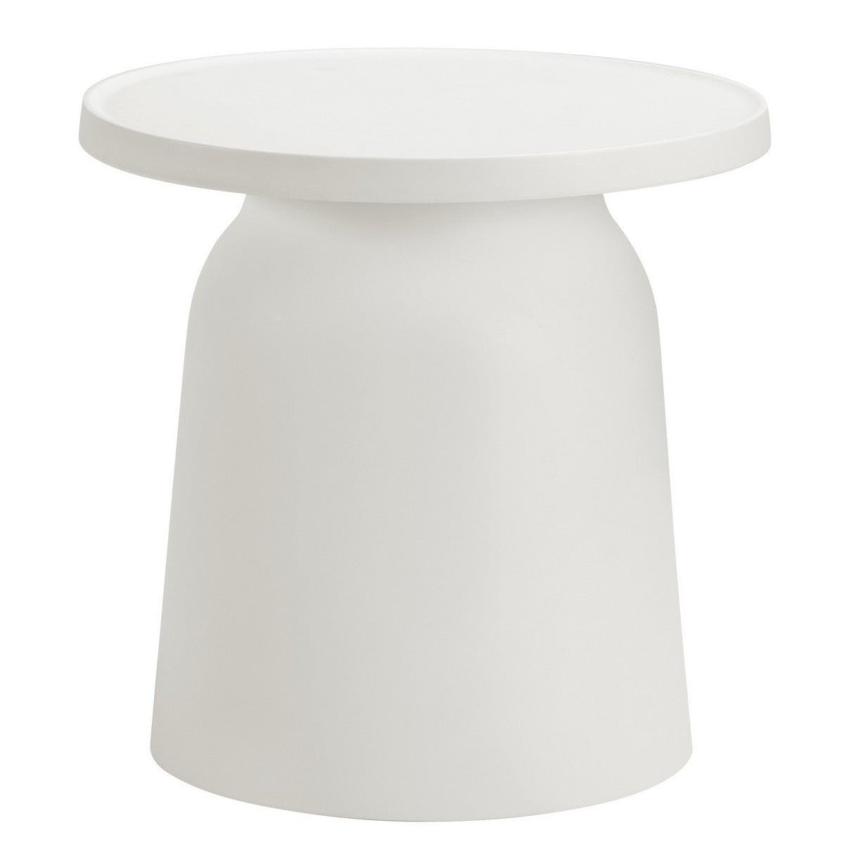 OUTDOOR SIDE TABLE - WHITE