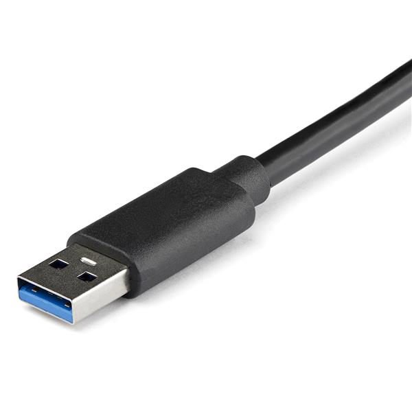 USB 3.0 to Dual Port Gigabit Ethernet Adapter NIC w/ USB Port