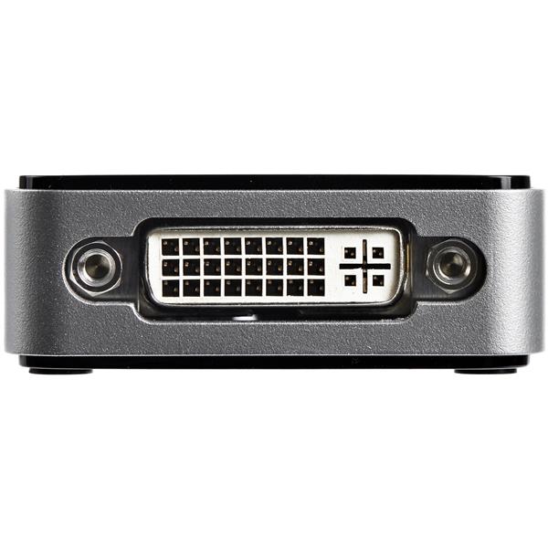 USB 3 to DVI External Graphics Adapter with 1-Port USB Hub