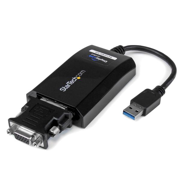 USB 3.0 to DVI / VGA External Video Card Multi Monitor Adapter – 2048x1152